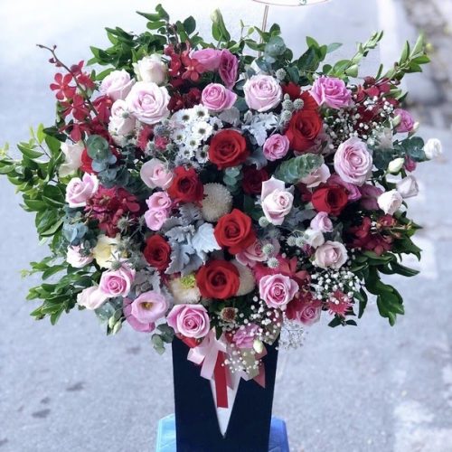 mẫu hoa dành tặng sinh nhật đẹp nhất ở shop hoa tươi biên hòa