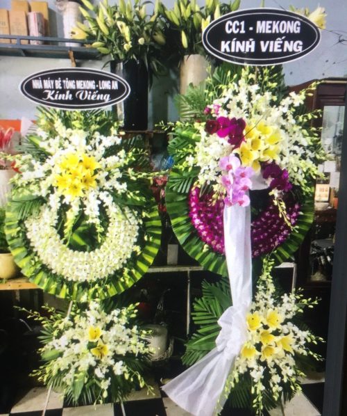 mẫu hoa đám tang đẹp quận Tân Bình