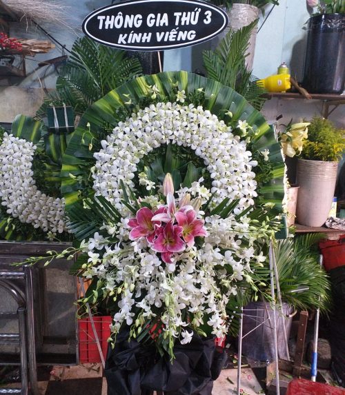 mẫu hoa đám tang đẹp tại Phú Nhuận