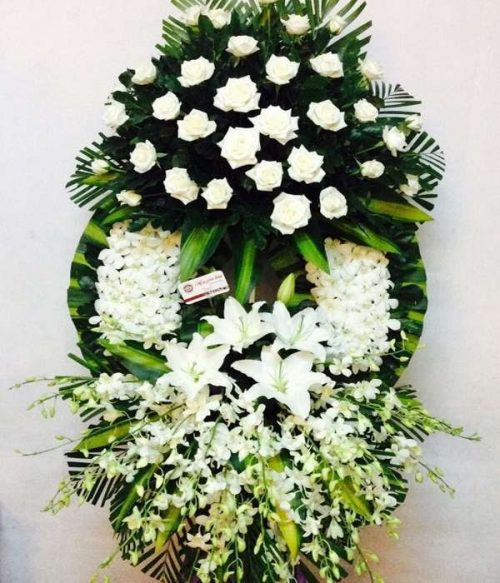 mẫu hoa tang lễ tại Bạc Liêu