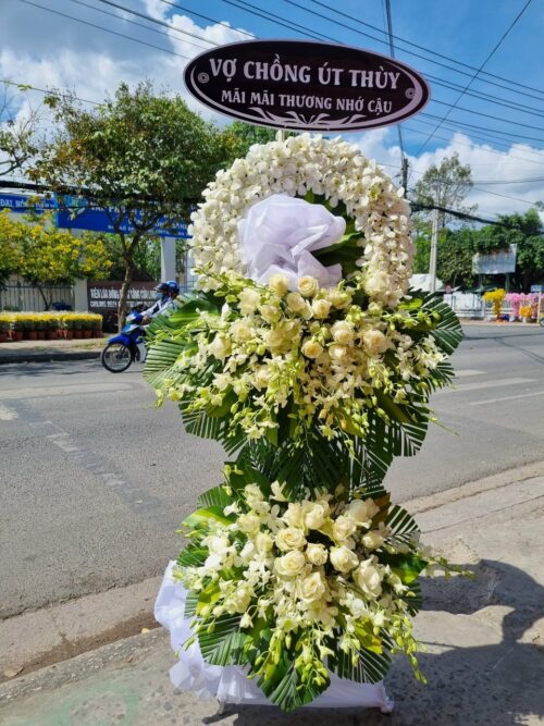 Hoa tang lễ đẹp tại kon-tum