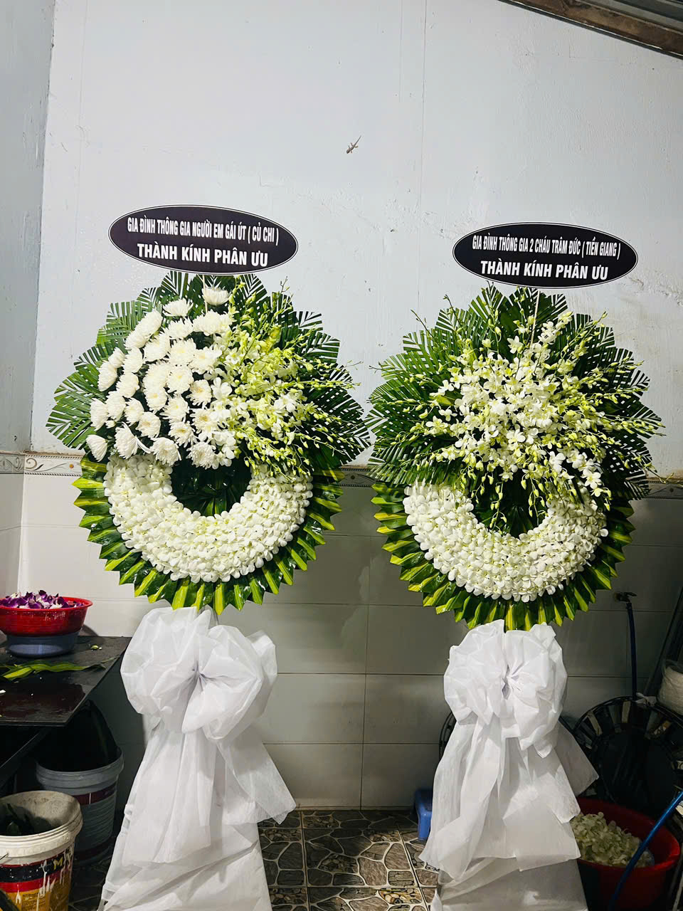 hoa tang lễ phường Cầu Kiệu