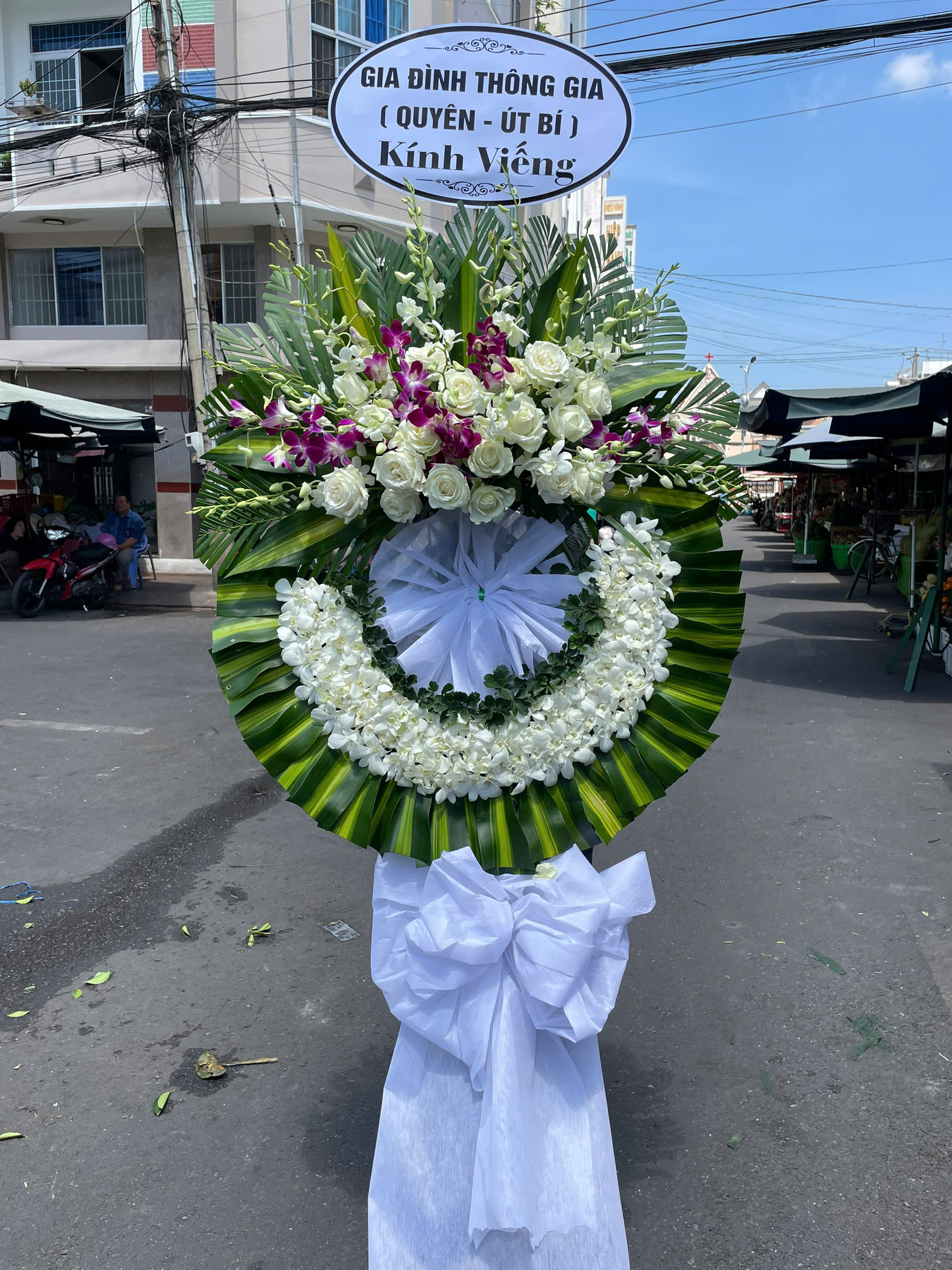 Hoa Đám Tang Xã Thái Mỹ