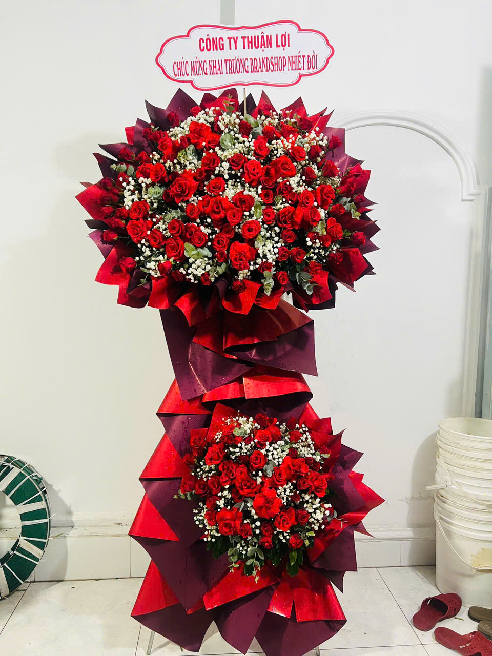 Hoa Khai Trương Xã Cần Giờ