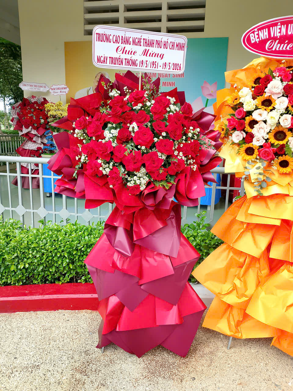 Shop Hoa Khai Trương Xã Quới Thiện